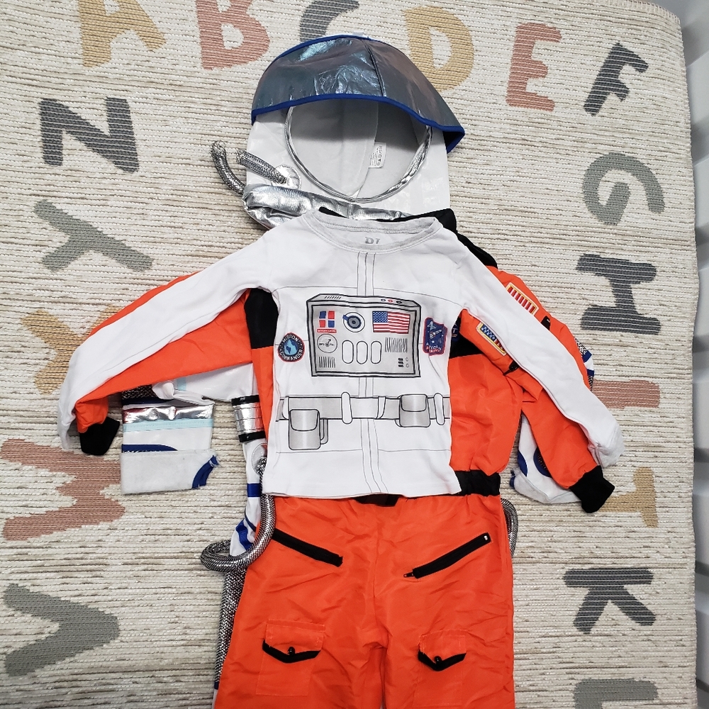 Multiple NASA space suits. Size ranges. WAY TOO FUN! Note condition issues. Sm